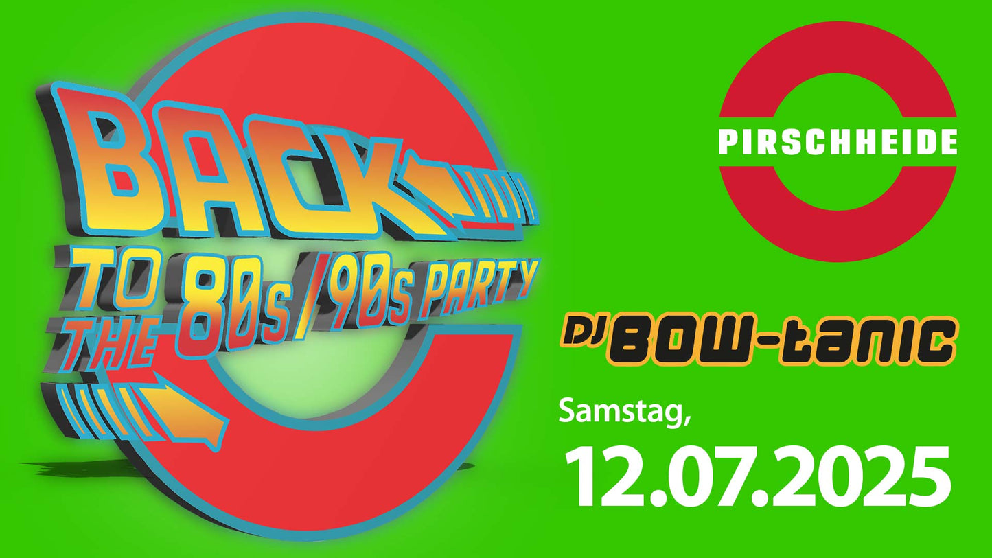 Back to the 80s/90s im Juli