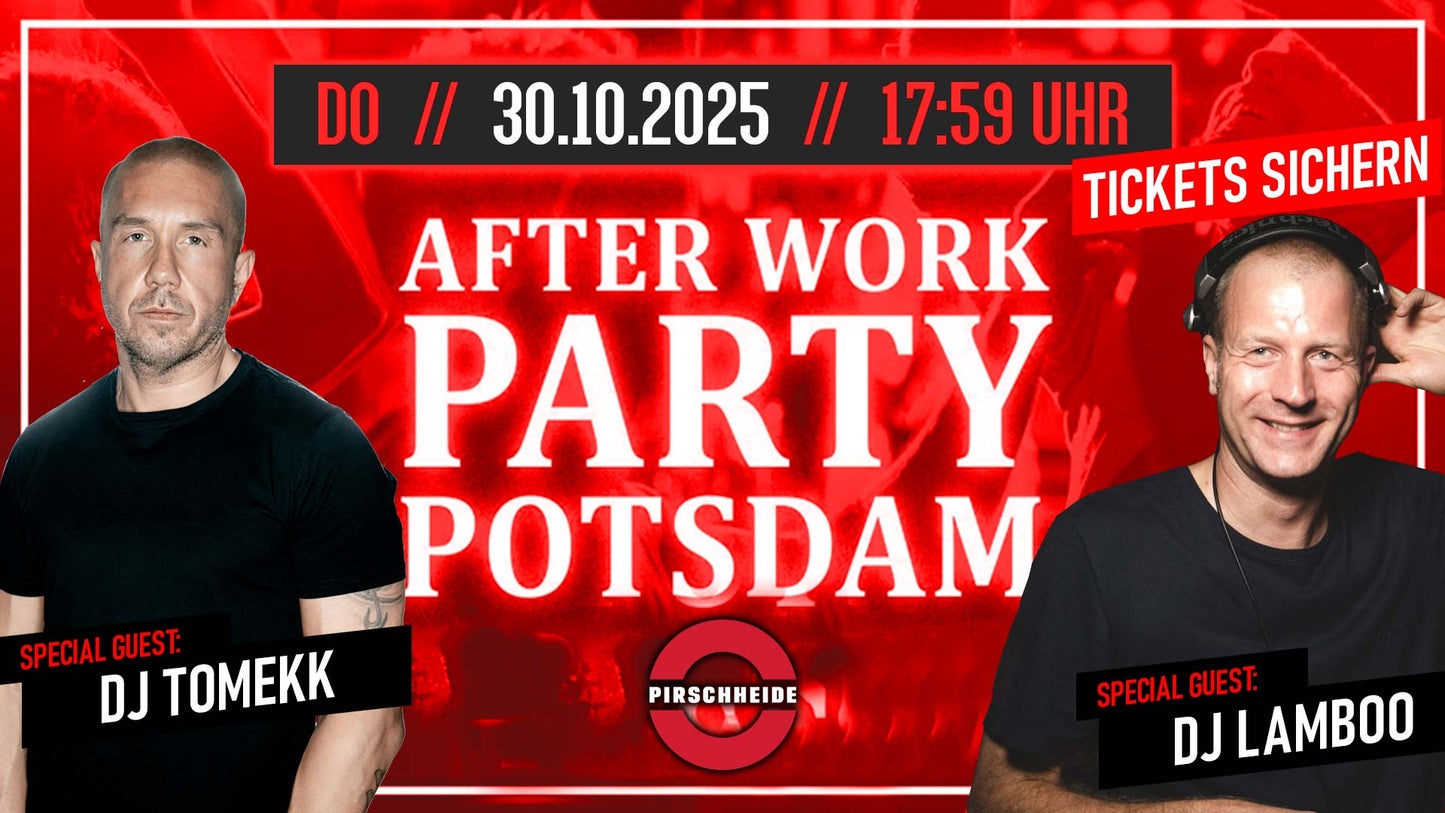 After Work Party Potsdam Special 10/25