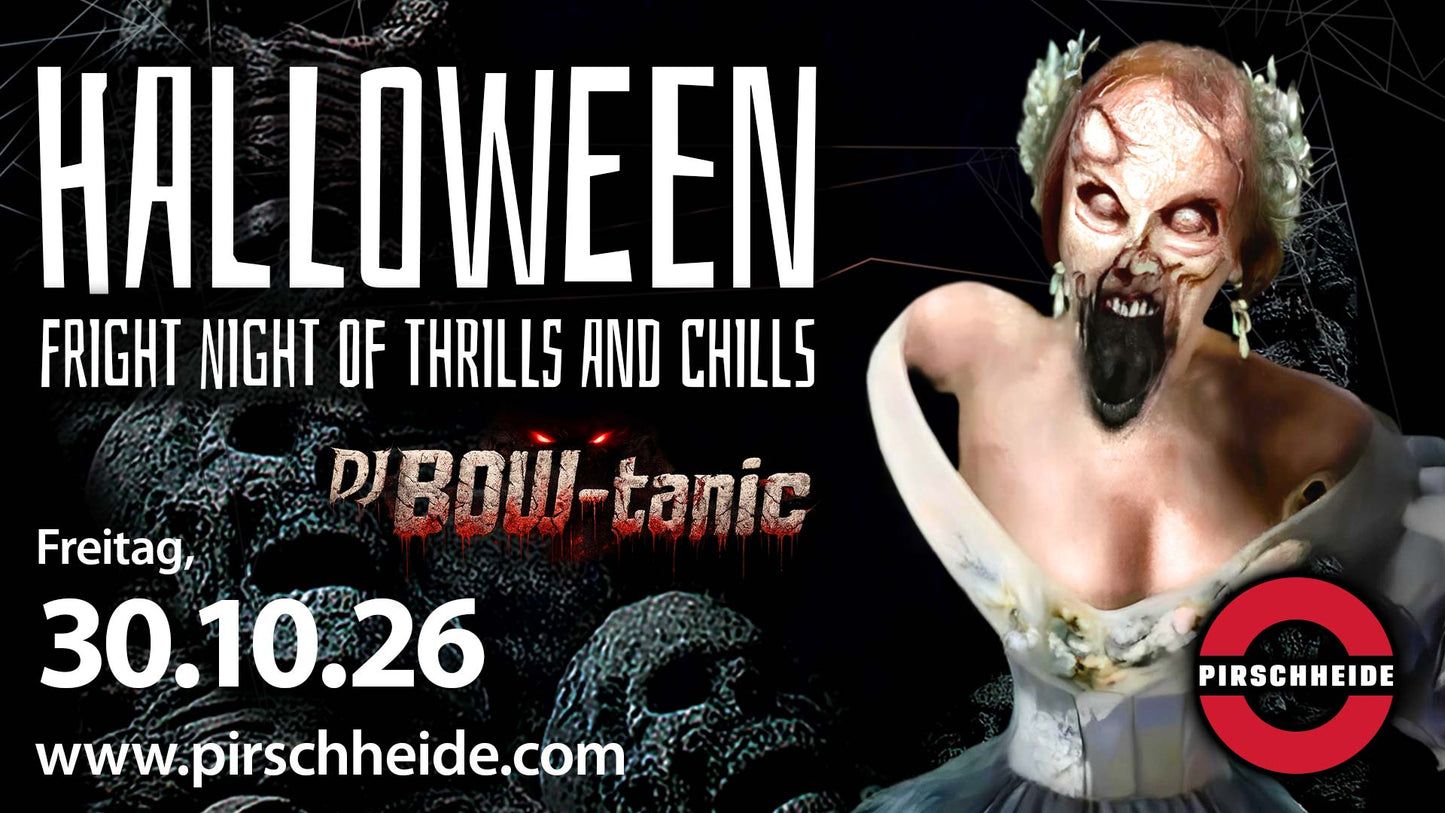Halloween Party Potsdam 2026 - fright night of thrills and chills