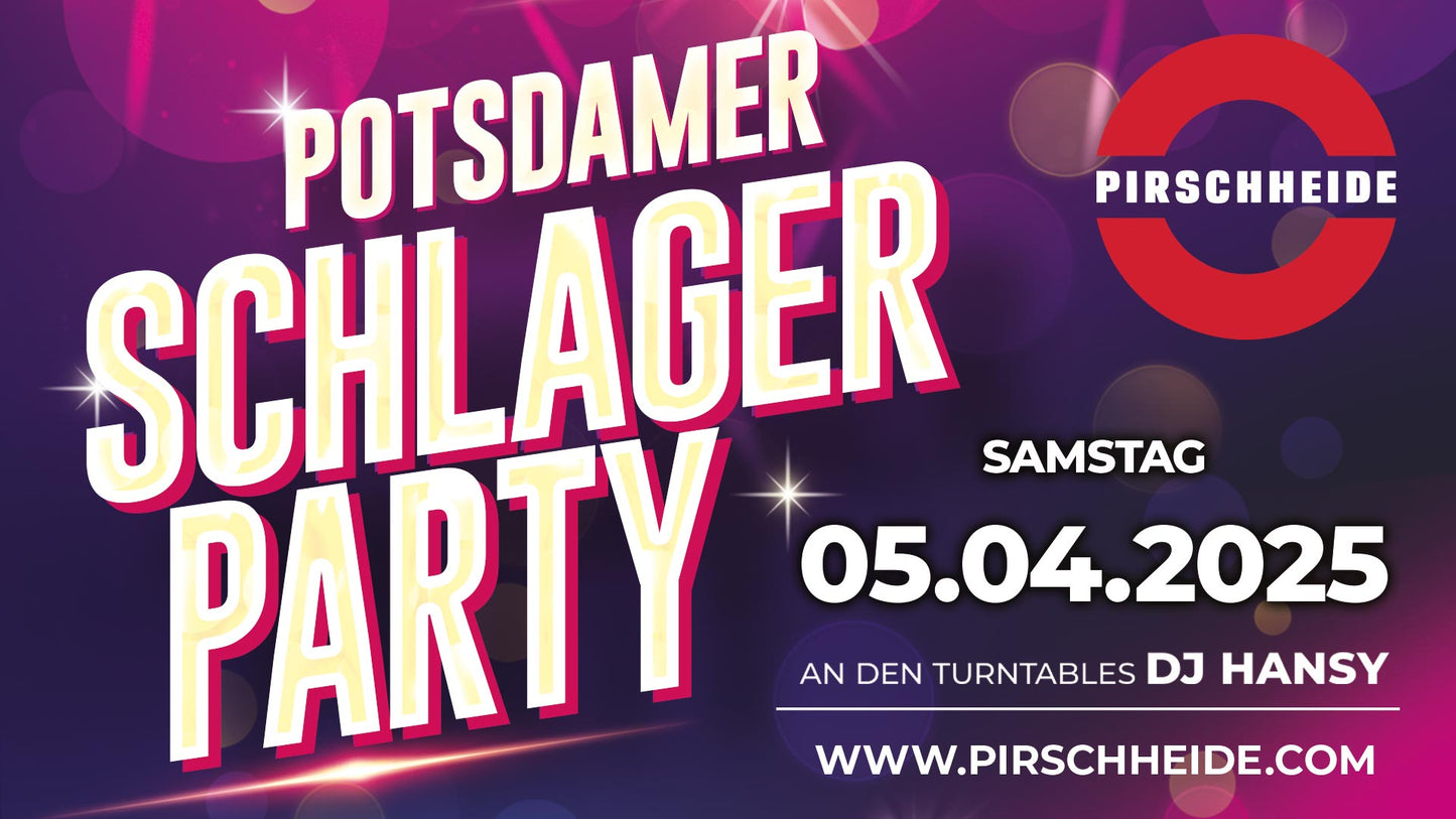 Potsdamer Schlagerparty im April 25