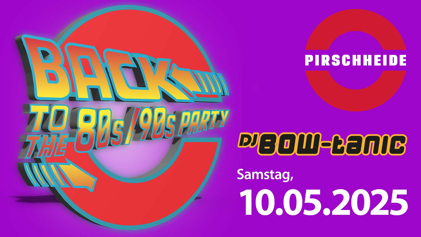 Back to the 80s/90s im Mai