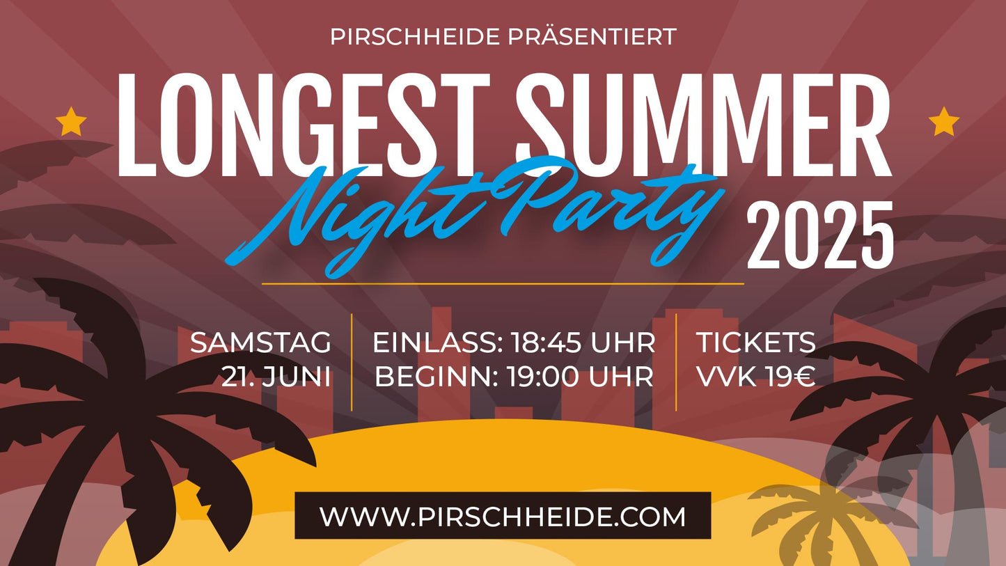 Longest Summer Night Party 2025