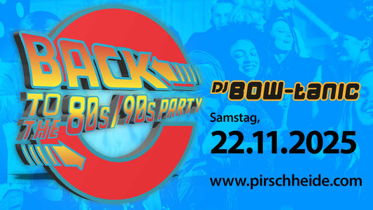 Back to the 80s/90s Party 11/2025