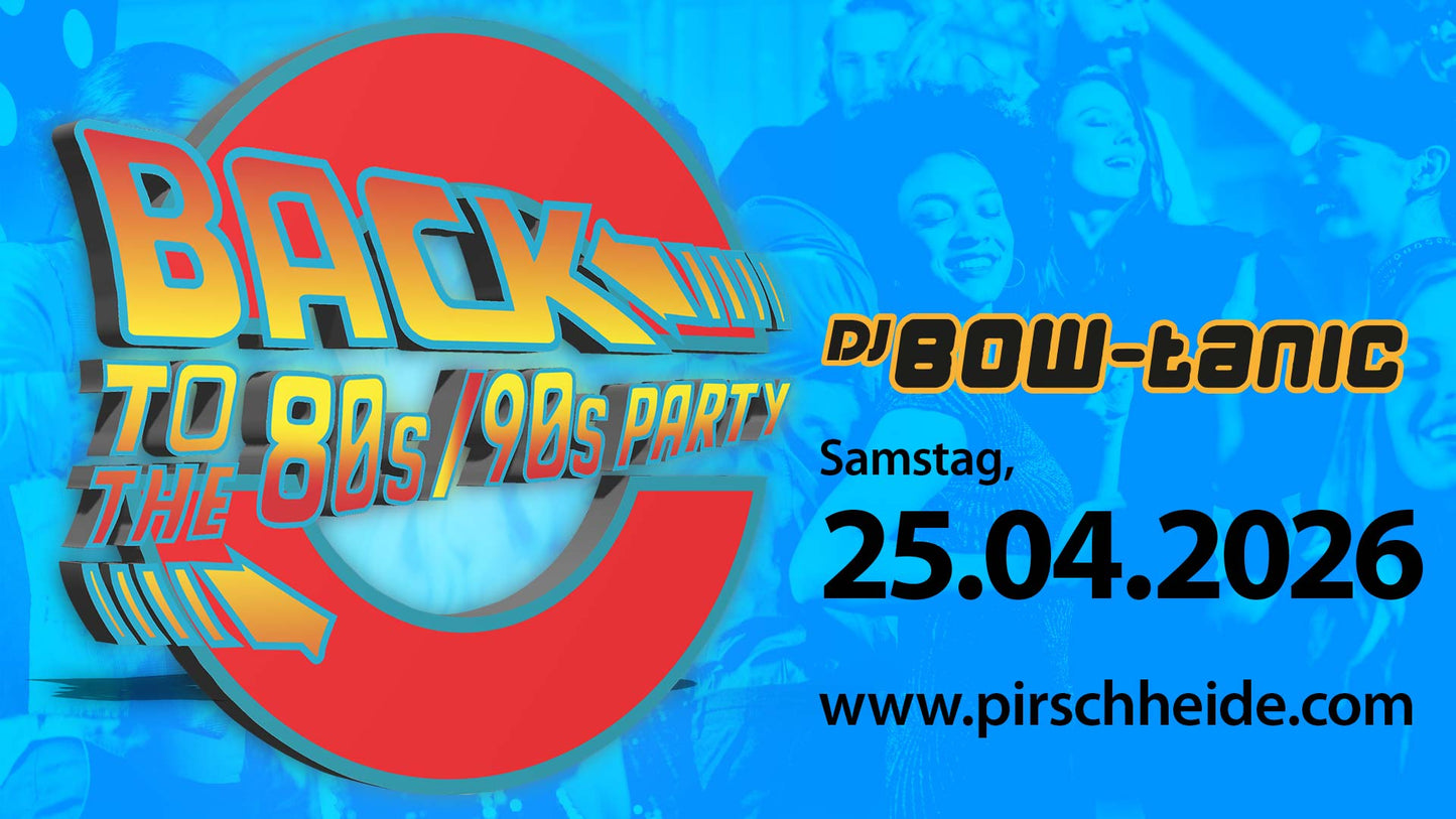 Back to the 80s/90s Party 04/2026