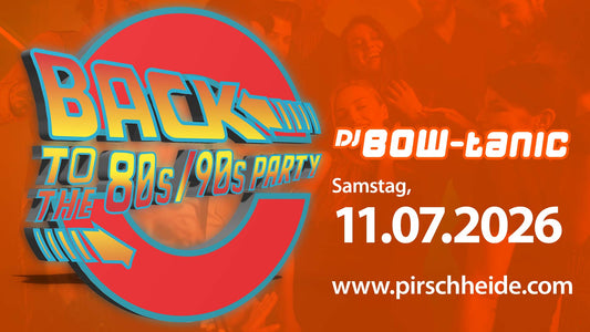 Back to the 80s/90s Party 07/2026