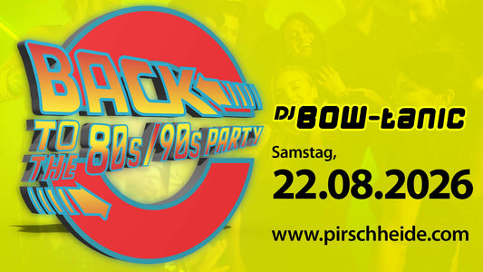 Back to the 80s/90s Party 08/2026
