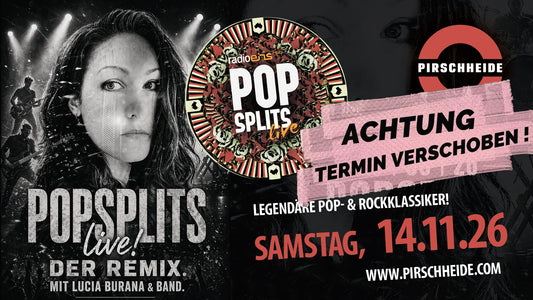 Popsplits live in Concert mit Lucia Burana & Band