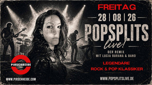 Popsplits live in Concert mit Lucia Burana & Band